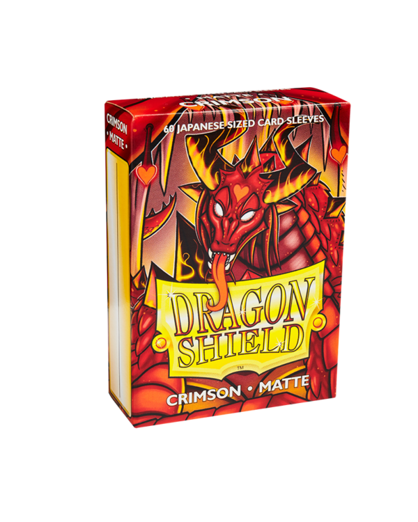 Dragon Shield japanese matte 60 crimson