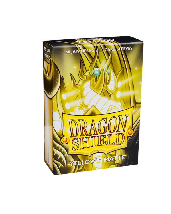 Dragon Shield japanese matte 60 yellow