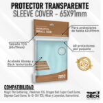 Protector Transparente - Sleeve Cover Small 65x91mm