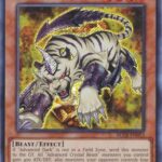Advanced Crystal Beast Topaz Tiger - BLCR-EN013 - Secret Rare 1st Edition