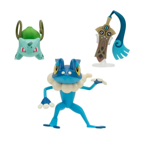 Figuras Pokemon X3 - Honedge With Stand - Bulbasaur y Frogedier - Imagen 2