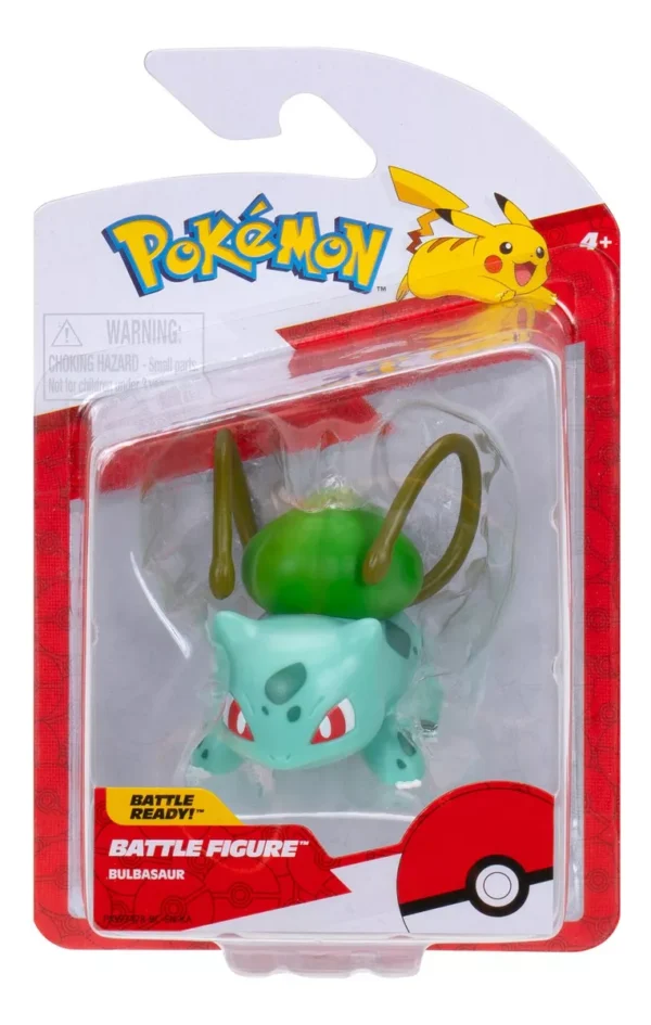 Figura De Batalla Bulbasaur Pokémon Battle Ready