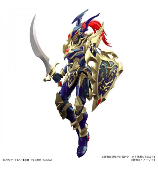 Black Luster Soldier Figure Rise Standard Amplified Bandai - Imagen 5