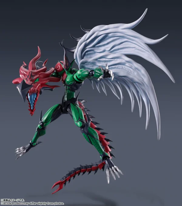 Yu-Gi-Oh! Duel Monsters GX - Elemental Hero Flame Wingman S.H.MonsterArts - Imagen 7