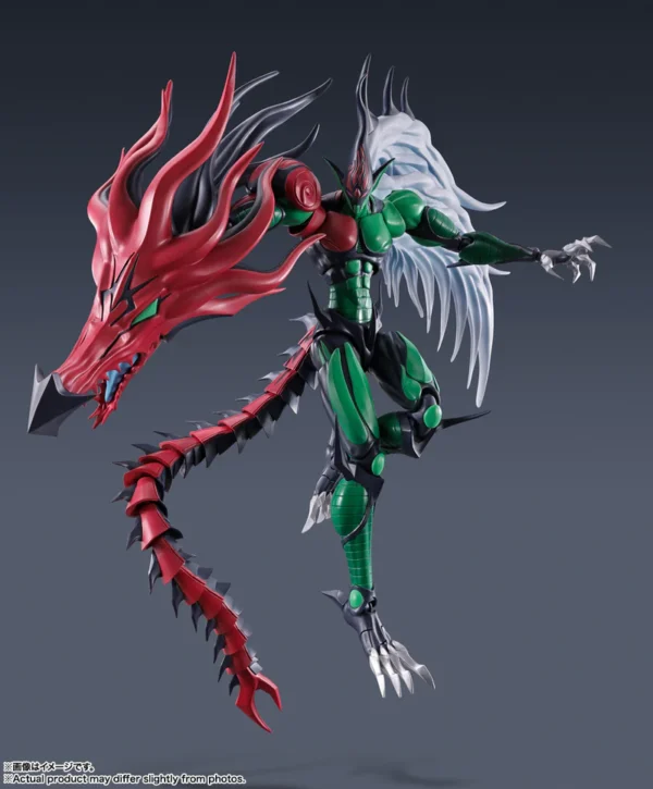 Yu-Gi-Oh! Duel Monsters GX - Elemental Hero Flame Wingman S.H.MonsterArts - Imagen 8