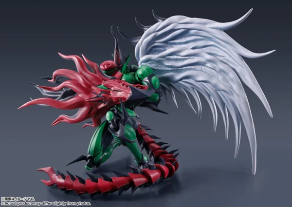 Yu-Gi-Oh! Duel Monsters GX - Elemental Hero Flame Wingman S.H.MonsterArts - Imagen 5