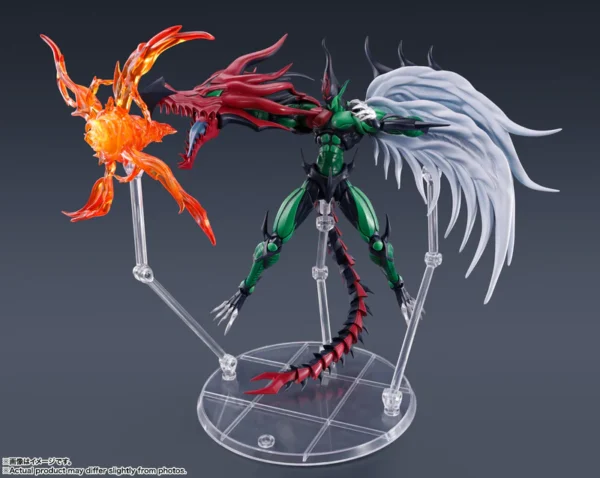 Yu-Gi-Oh! Duel Monsters GX - Elemental Hero Flame Wingman S.H.MonsterArts - Imagen 4