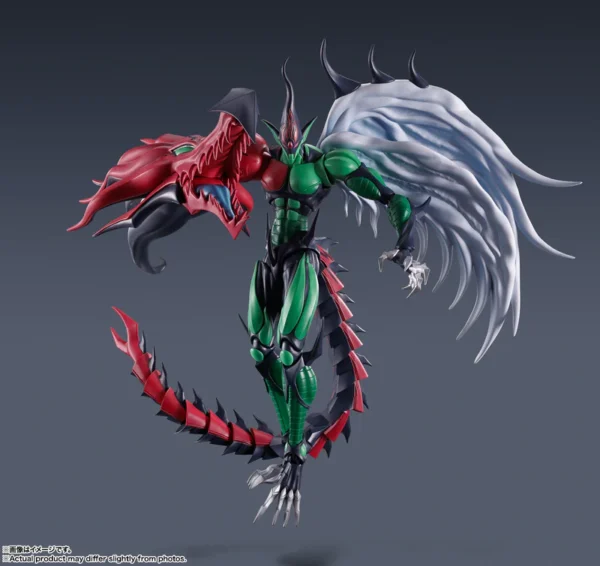 Yu-Gi-Oh! Duel Monsters GX - Elemental Hero Flame Wingman S.H.MonsterArts - Imagen 3