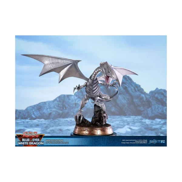 Estatua Blue-Eyes White Dragon White Edition - Yu-Gi-Oh! - Imagen 3