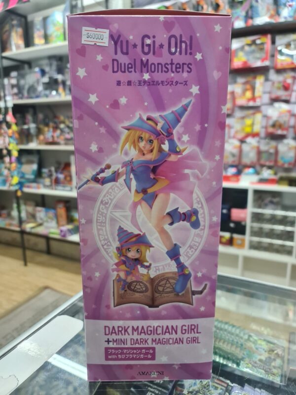 Dark Magician Girl + Mini Dark Magician Girl Amakuni Figura 28cm - Imagen 5