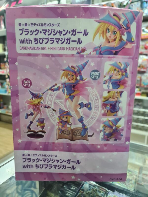 Dark Magician Girl + Mini Dark Magician Girl Amakuni Figura 28cm - Imagen 4
