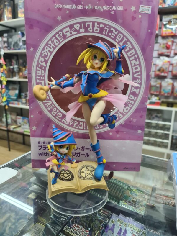 Dark Magician Girl + Mini Dark Magician Girl Amakuni Figura 28cm - Imagen 2