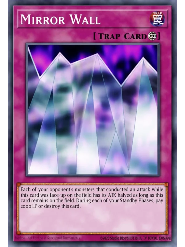 Mirror Wall - RP02-EN007 - Ultra Rare  (Repint)
