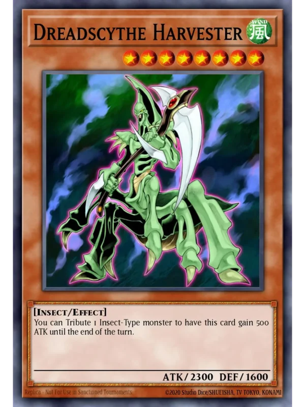 Dreadscythe Harvester - RP02-EN100 - Secret Rare (Repint)