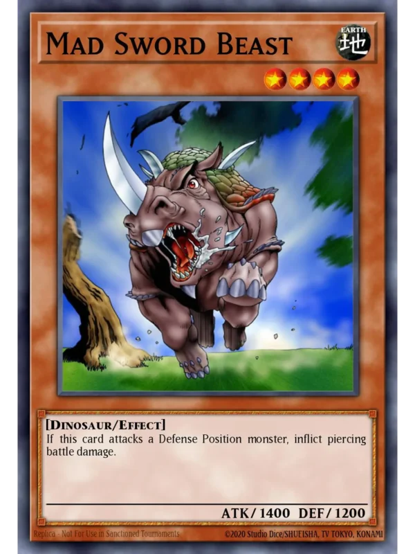 Mad Sword Beast - RP02-EN023 - Common (Repint)