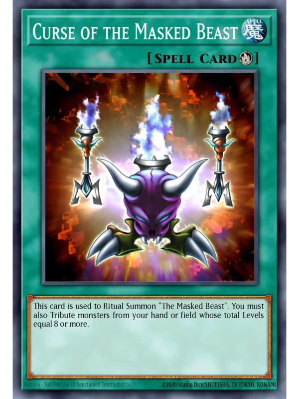 Curse of the Masked Beast - RP02-EN030 - Common (Repint)