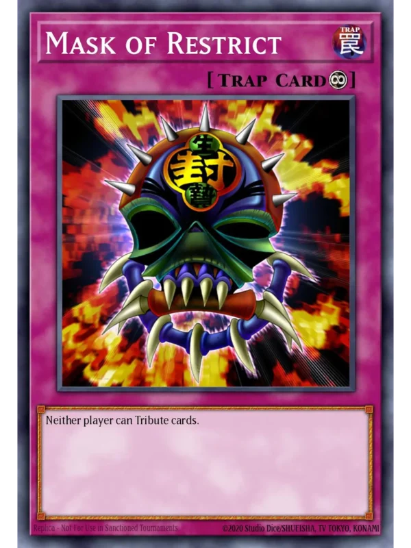 Mask of Restrict - RP02-EN031 - Common (Repint)