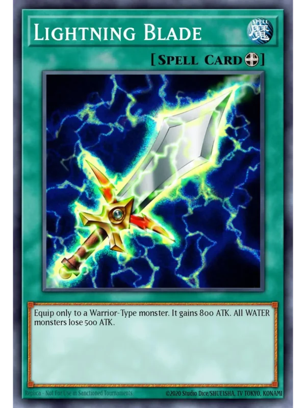 Lightning Blade - RP02-EN032 - Common (Repint)