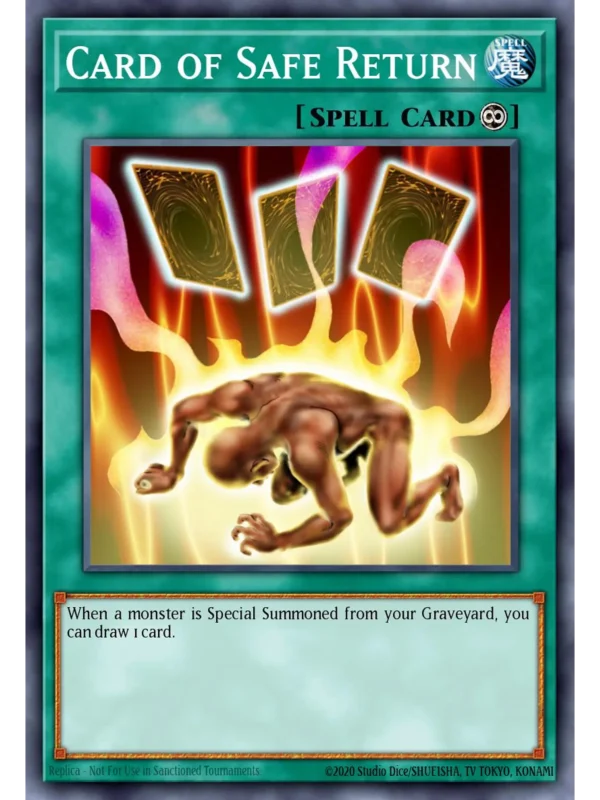 Card of Safe Return - RP02-EN037 - Common (Repint)