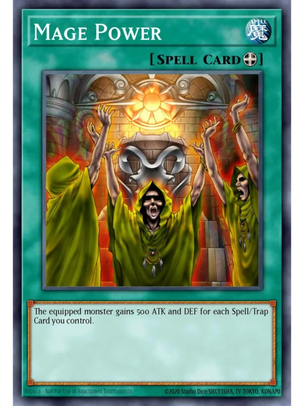 Mage Power - RP02-EN039 - Rare (Repint)