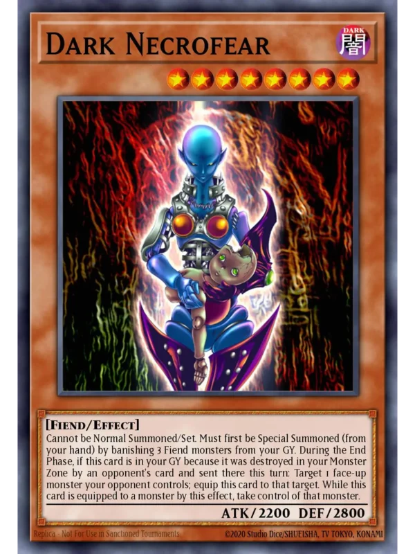 Dark Necrofear - RP02-EN042 - Super Rare (Repint)