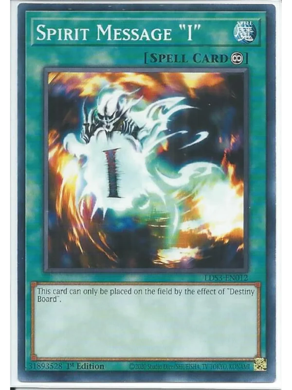 Spirit Message "I" - RP02-EN046 - Common (Repint)