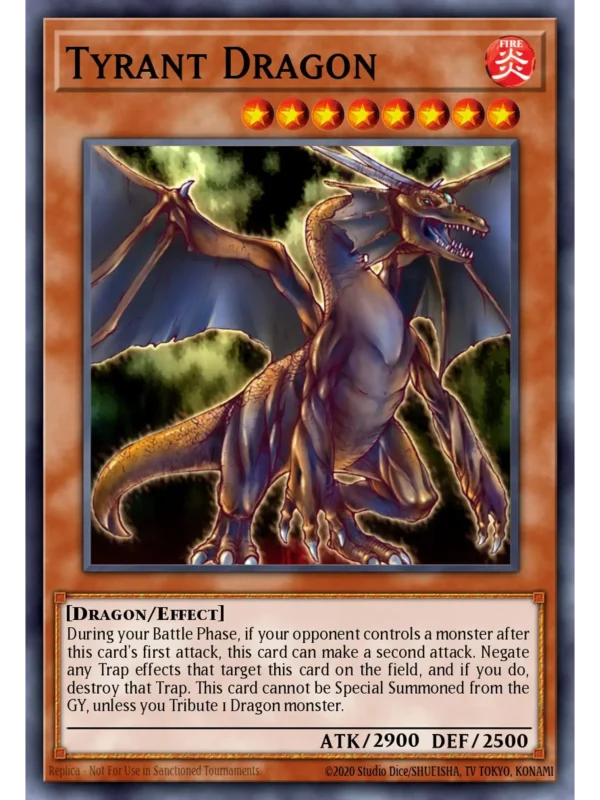 Tyrant Dragon - RP02-EN056 - Super Rare (Repint)