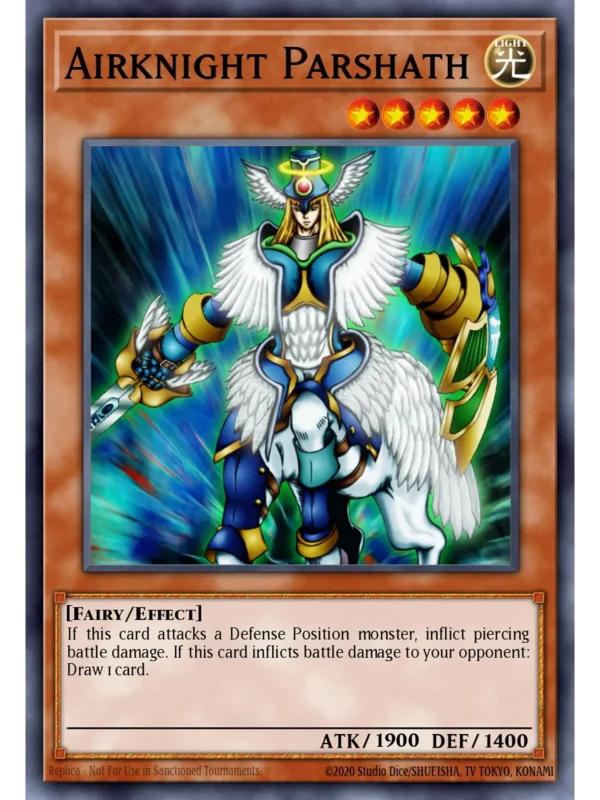 Airknight Parshath - RP02-EN058 - Rare (Repint)