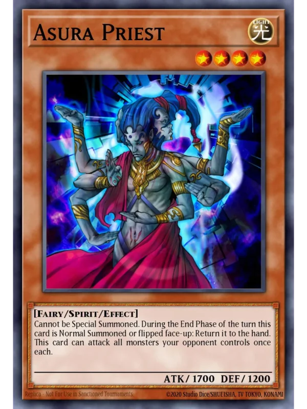 Asura Priest - RP02-EN061 - Common (Repint)