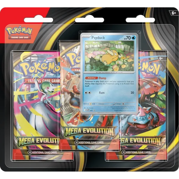 Pre Venta Pack Blister Mega Evolutions Expansion (3 Sobres) ingles