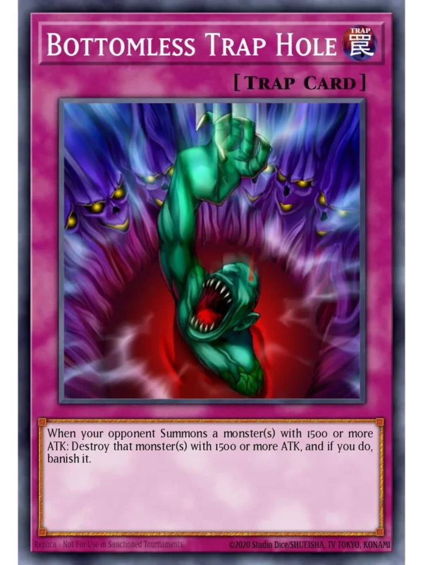Bottomless Trap Hole - RP02-EN064 - Common (Repint)