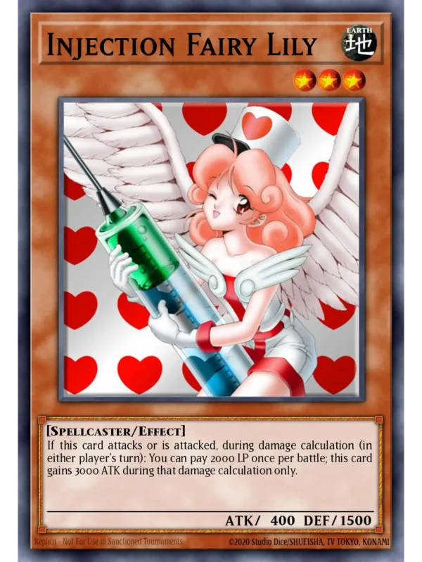 Injection Fairy Lily - RP02-EN065 - Ultra Rare (Repint)