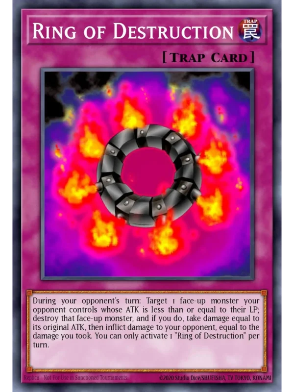 Ring of Destruction - RP02-EN066 - Secret Rare (Repint)