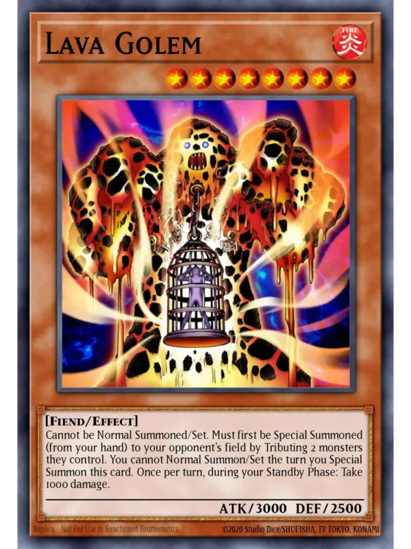 Lava Golem - RP02-EN082 - Super Rare (Repint)