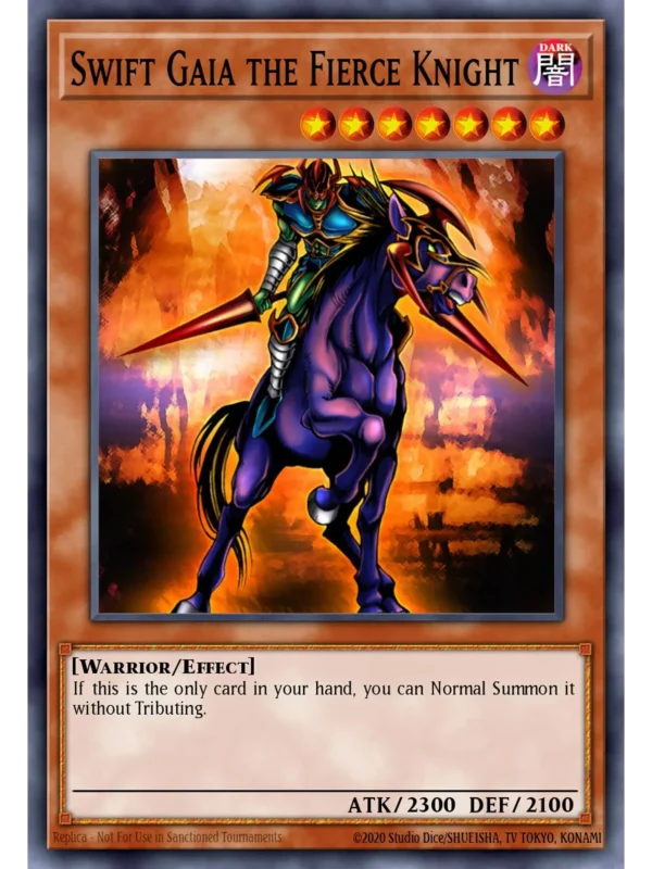 Swift Gaia the Fierce Knight - RP02-EN085 - Ultra Rare (Repint)