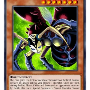 Insect Queen - RP02-EN088 - Super Rare (Repint)