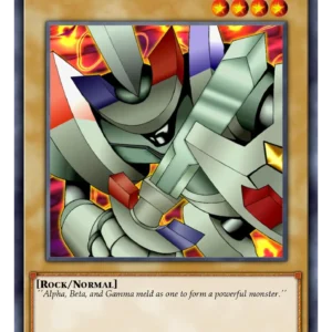 Alpha The Magnet Warrior - RP02-EN089 - Rare (Repint)