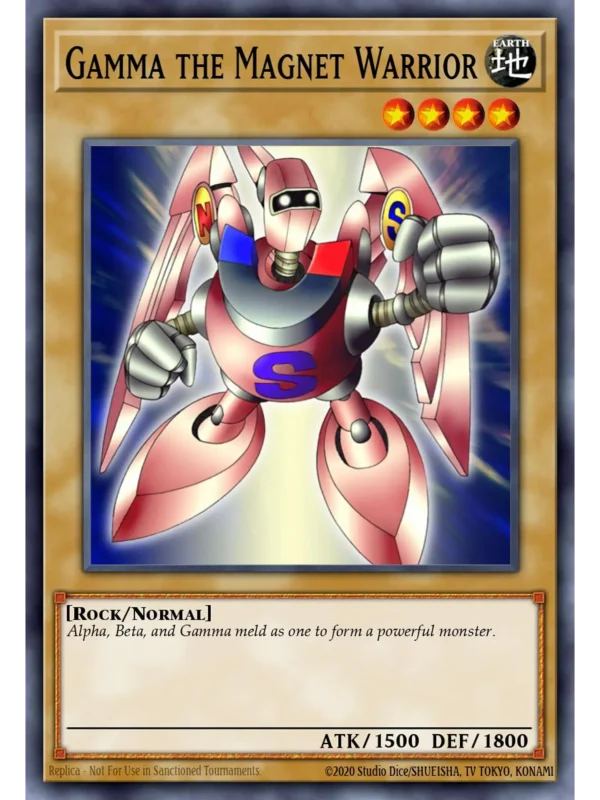 Gamma The Magnet Warrior - RP02-EN091 - Rare (Repint)