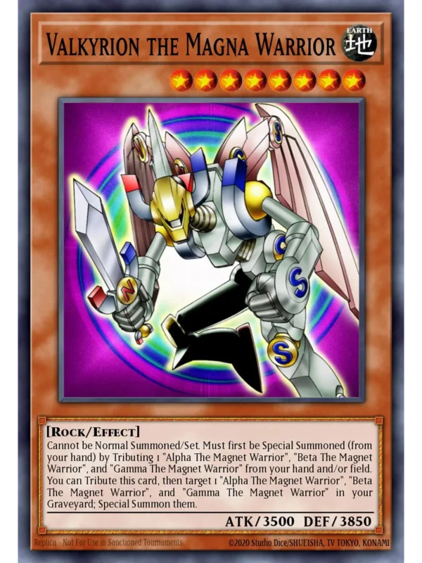 Valkyrion the Magna Warrior - RP02-EN092 - Secret Rare (Repint)