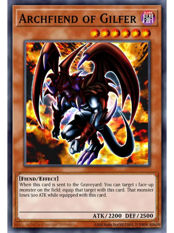 Archfiend of Gilfer - RP02-EN094 - Secret Rare (Repint)
