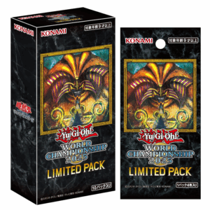 Yu-Gi-Oh World Championship 2025 limited pack Sobre