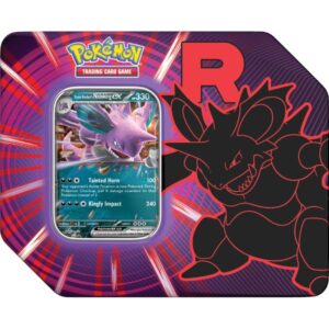 Team Rocket Tin Nidoking ex Ingles