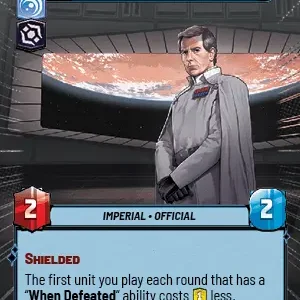 Director Krennic HyperSpace Foil STWU JTL Ingles