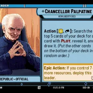 Chancellor Palpatine Leader -STWU SEC Ingles