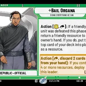 Bail Organa Leader -STWU SEC Ingles