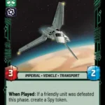 ISB Shuttle Foil -STWU SEC Ingles