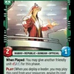Jar Jar Binks Foil -STWU SEC Ingles