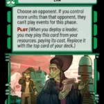 Trade Route Taxation Foil -STWU SEC Ingles