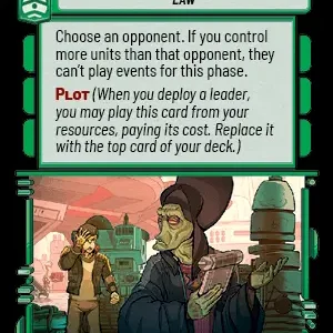 Trade Route Taxation Foil -STWU SEC Ingles