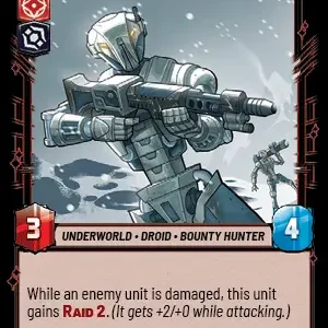 Hunting Assassin Droid Foil -STWU SEC Ingles